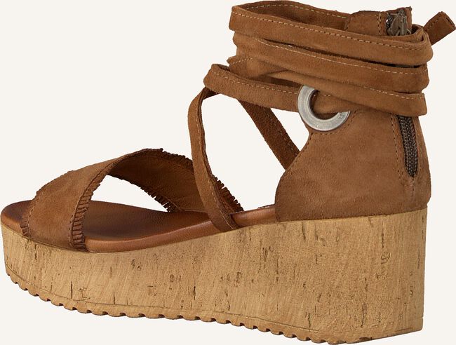 Cognac OMODA Sandalen met hak 722007 Cognac OMODA Sandalen met hak 722007 - large