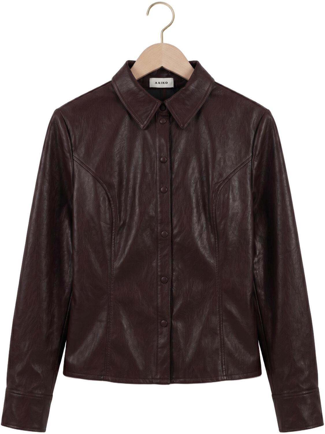AAIKO Dames Blouses Isabel Pu 689 Bordeaux