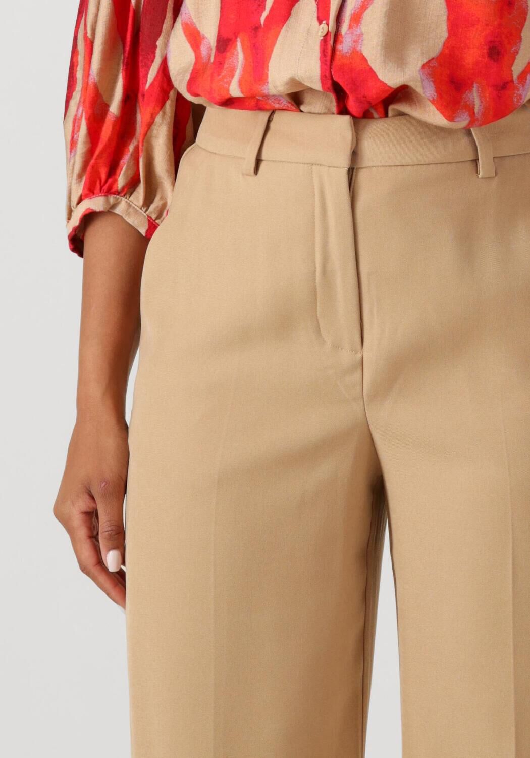 MINUS Dames Jeans Livina Straight Leg Pant Camel