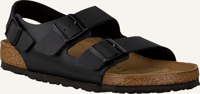 Zwarte BIRKENSTOCK Platte sandalen MILANO HEREN Zwarte BIRKENSTOCK Platte sandalen MILANO HEREN - large