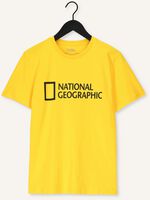 Gele NATIONAL GEOGRAPHIC T-shirt UNISEX T-SHIRT WITH BIG LOGO Gele NATIONAL GEOGRAPHIC T-shirt UNISEX T-SHIRT WITH BIG LOGO - medium