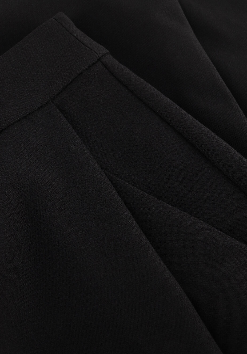 Zwarte CO'COUTURE Pantalon VOLA CARROT PLEAT LONG PANT - large