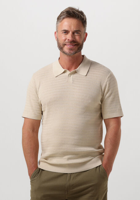 Zand SELECTED HOMME Polo SLHOWEN SS KNIT POLO B - large