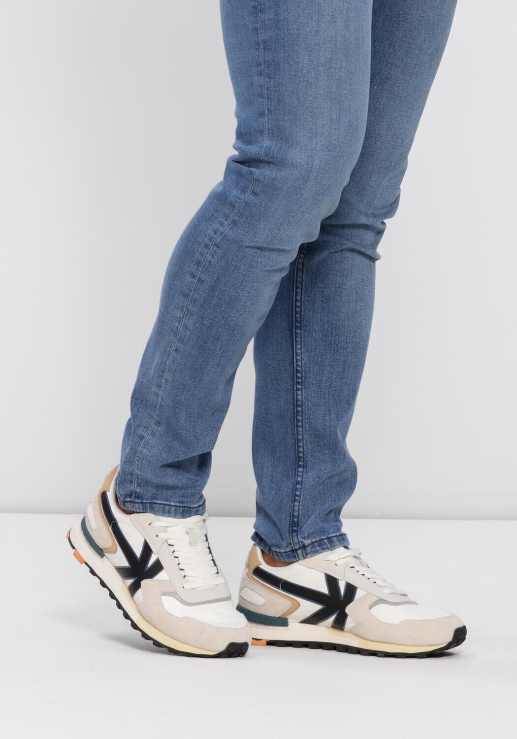 Witte KAOTIKO Lage sneakers ORBIT MAN - large