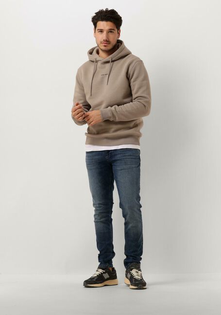 Taupe PURE PATH Sweater ESSENTIAL LOGO HOODIE - large