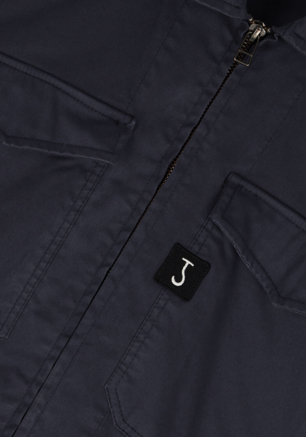 Donkerblauwe BUTCHER OF BLUE Overshirt SURFACE OVERSHIRT - large