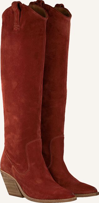 Rode BRONX Hoge laarzen LOW-KOLE 14188 Rode BRONX Hoge laarzen LOW-KOLE 14188 - large