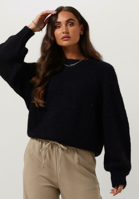 Donkerblauwe BY-BAR Trui LOUA PULLOVER - large