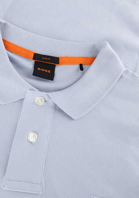 Lichtblauwe BOSS ORANGE Polo PASSENGER Lichtblauwe BOSS ORANGE Polo PASSENGER - large