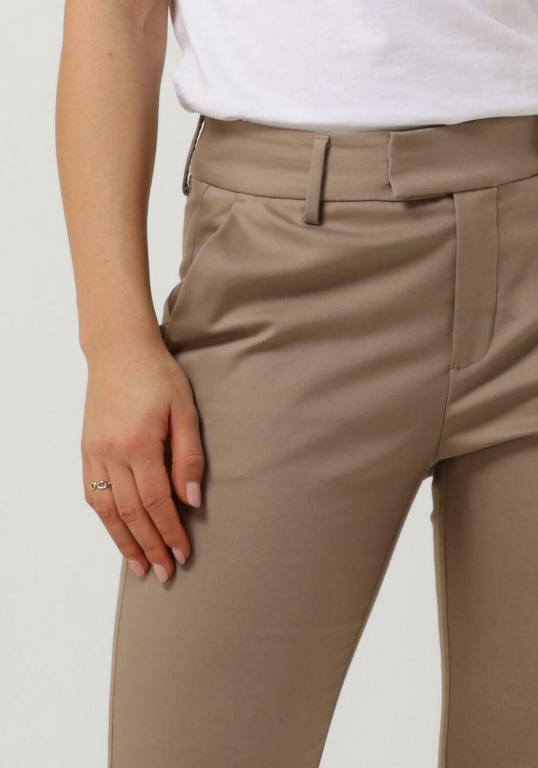 MOS MOSH Dames Broeken Ellen Night Pant Beige