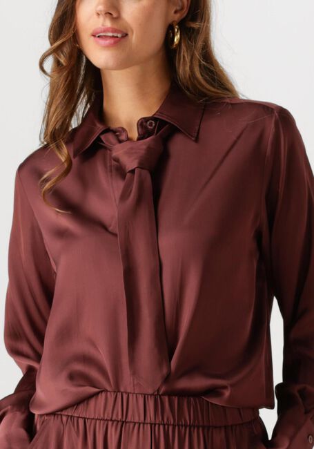 Bruine SECOND FEMALE Blouses LIVO CLASSIC SHIRT - large