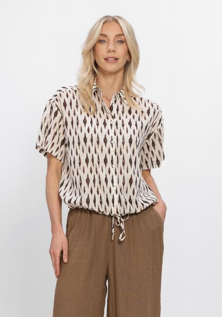 Gebroken wit NUKUS Blouses BRITT BLOUSE PRINT - large