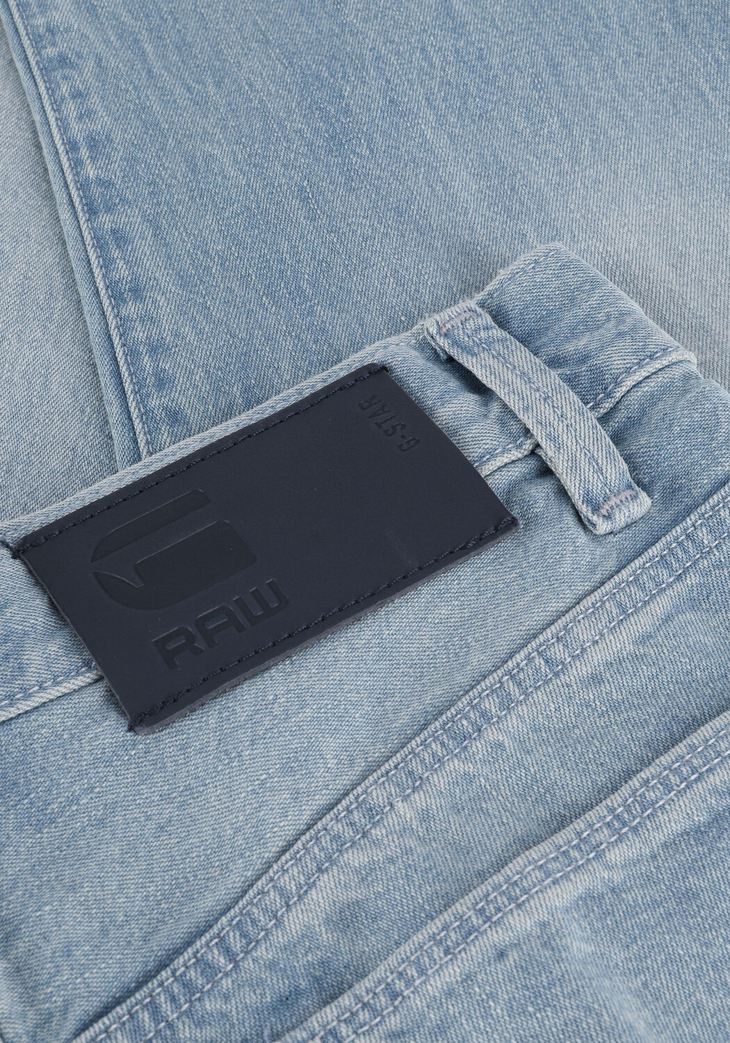 Lichtblauwe G-STAR RAW Mom jeans VIRJINYA SLIM - large