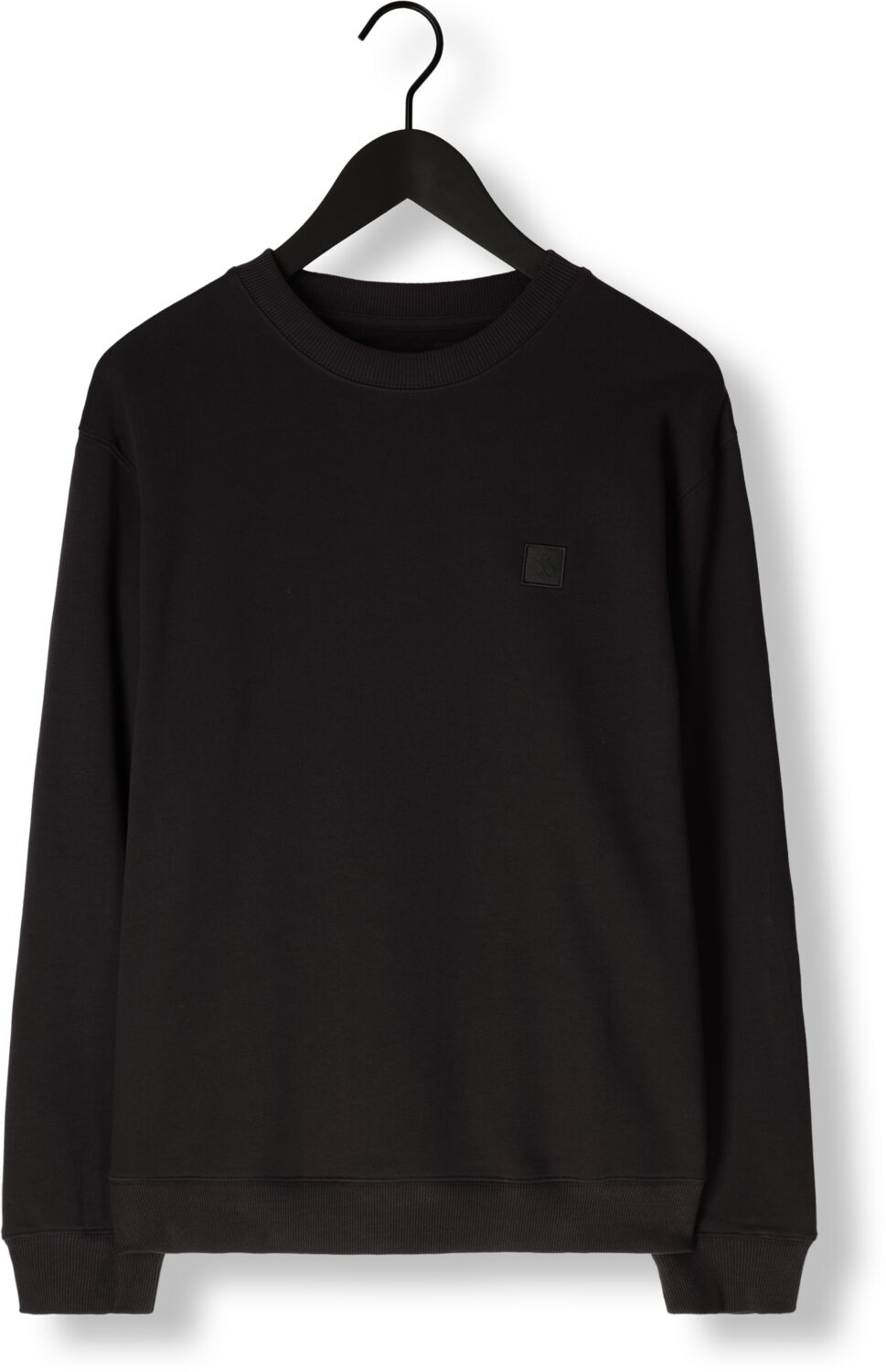 SCOTCH & SODA Heren Truien & Vesten Core Logo Sweatshirt Zwart
