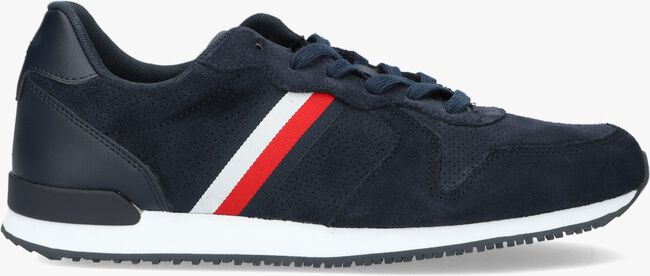 Blauwe TOMMY HILFIGER Lage sneakers ICONIC SUEDE - large