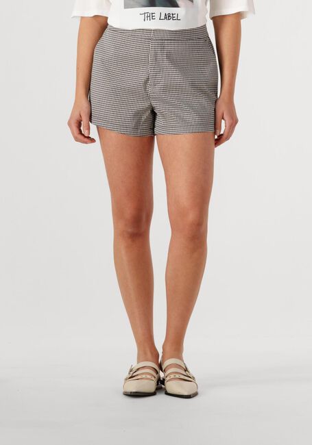 Zwarte ALIX THE LABEL Korte broek LADIES WOVEN BOUCLE SHORTS - large