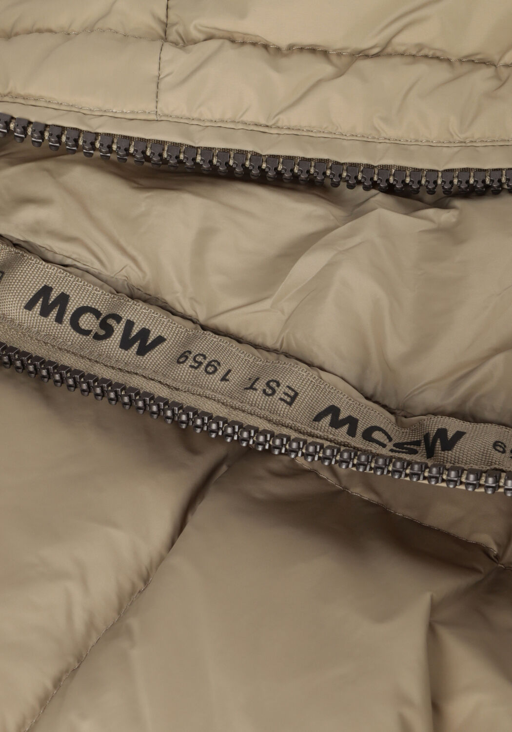 Groene MOSCOW Gewatteerde jas 07-08-ALMUNDO - large