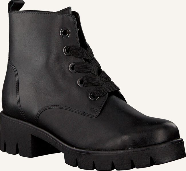 Zwarte GABOR Veterboots 711.2 Zwarte GABOR Veterboots 711.2 - large