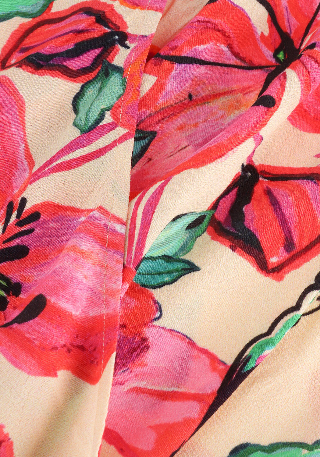 Roze POM AMSTERDAM Maxi jurk LILY - large