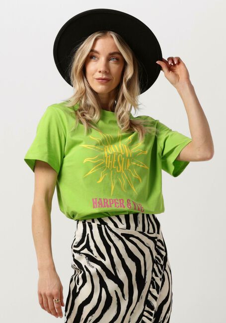 Groene HARPER & YVE T-shirt FOLLOWTHESUN-SS - large