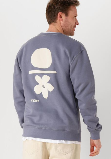 Blauwe THE GOODPEOPLE Trui LRUBBER - large