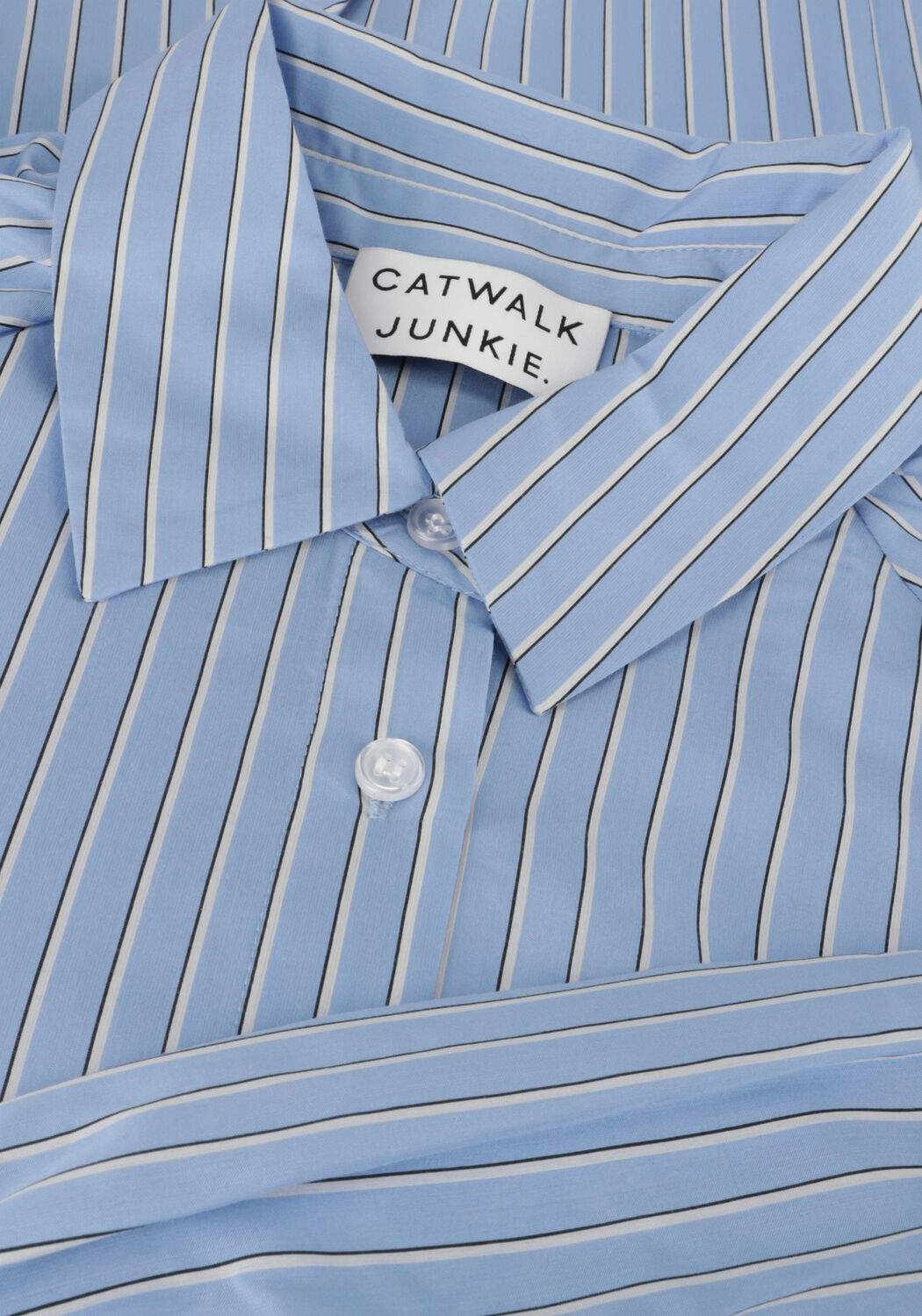 Blauwe CATWALK JUNKIE Midi jurk DR YASMIN - large