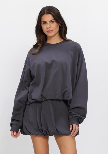 Grijze EDITED Trui BLOSSOM SWEATER - large