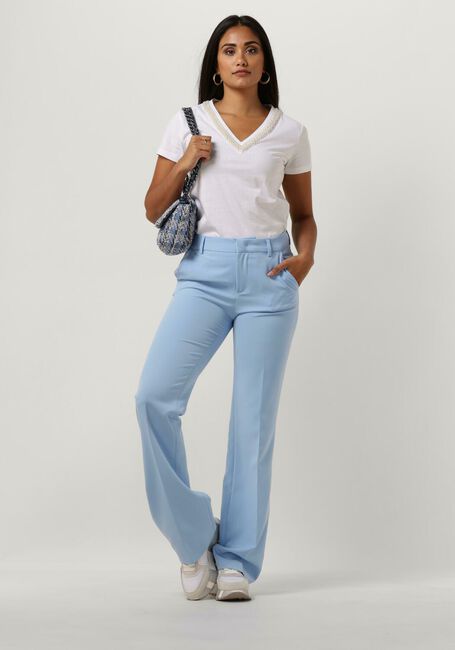 Witte LIU JO T-shirt JERSEY JEWEL NECK T-SHIRT - large