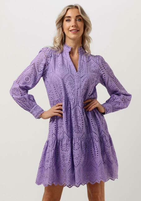 Lila Y.A.S. Mini jurk YASHOLI LS DRESS - large