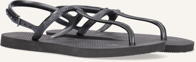 Zwarte HAVAIANAS Teenslippers TWIST Zwarte HAVAIANAS Teenslippers TWIST - large
