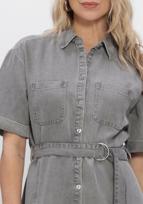 Grijze FREEBIRD Jurken DNM-TENCELL-BLACK-26-1 - large