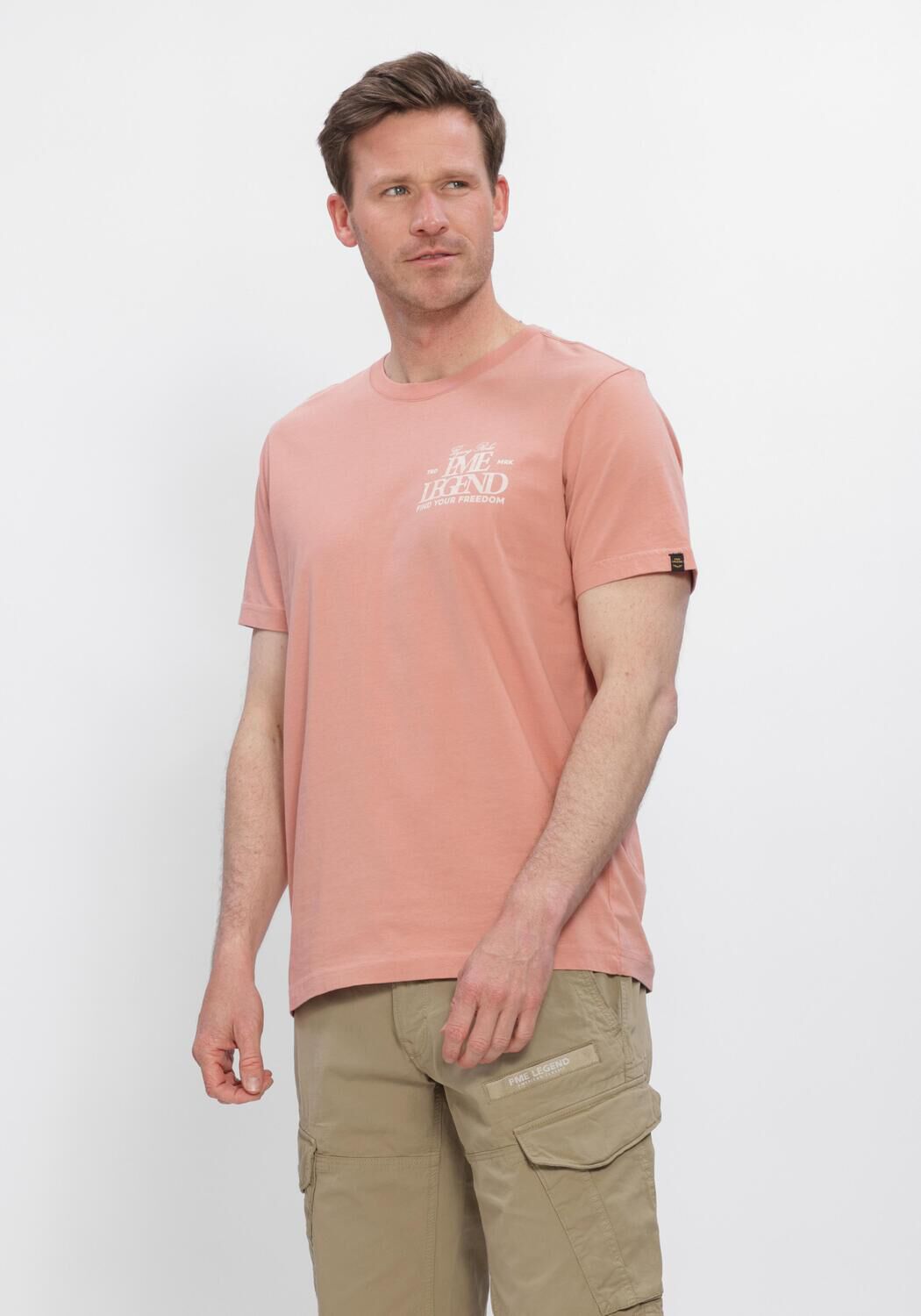 Perzik PME LEGEND T-shirt SHORT SLEEVE R-NECK SMALL ART PACKAGE B+T ONLY - large