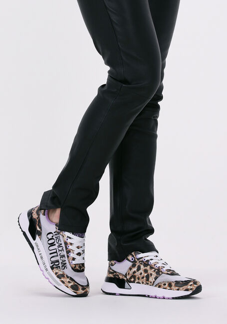 Paarse VERSACE JEANS Lage sneakers FONDO DYNAMIC DIS LSNK - large
