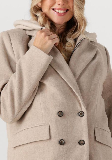 Beige MOSCOW Parka's 16A-08-INFAMOUS - large