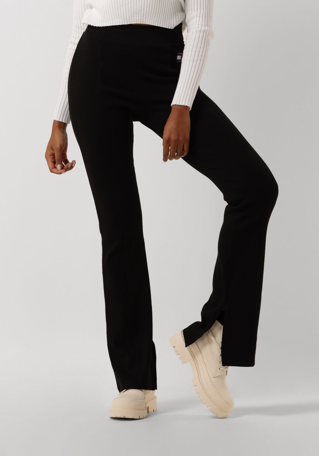 zwarte tommy jeans pantalon pants 1