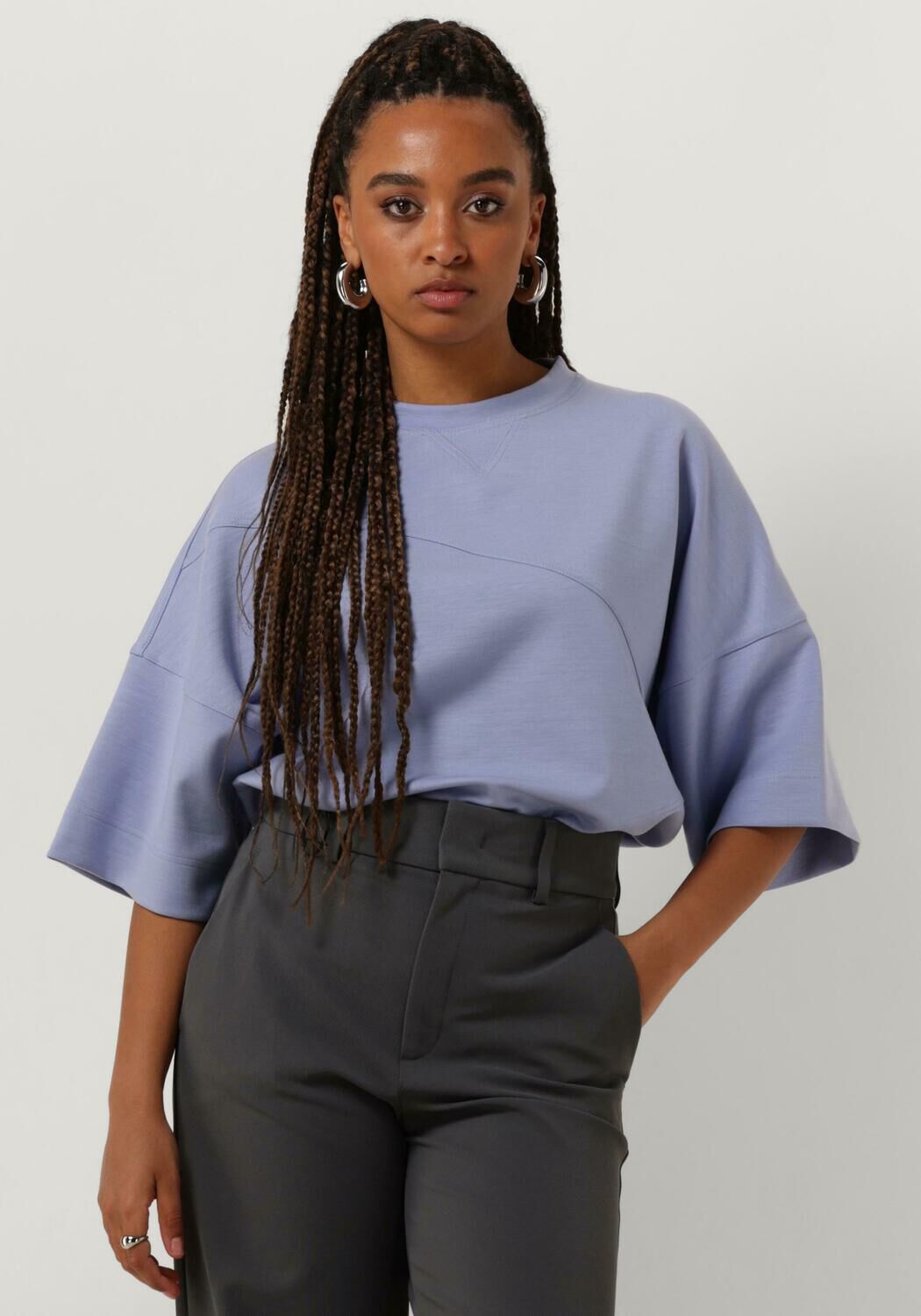 Oversized tshirt dames top