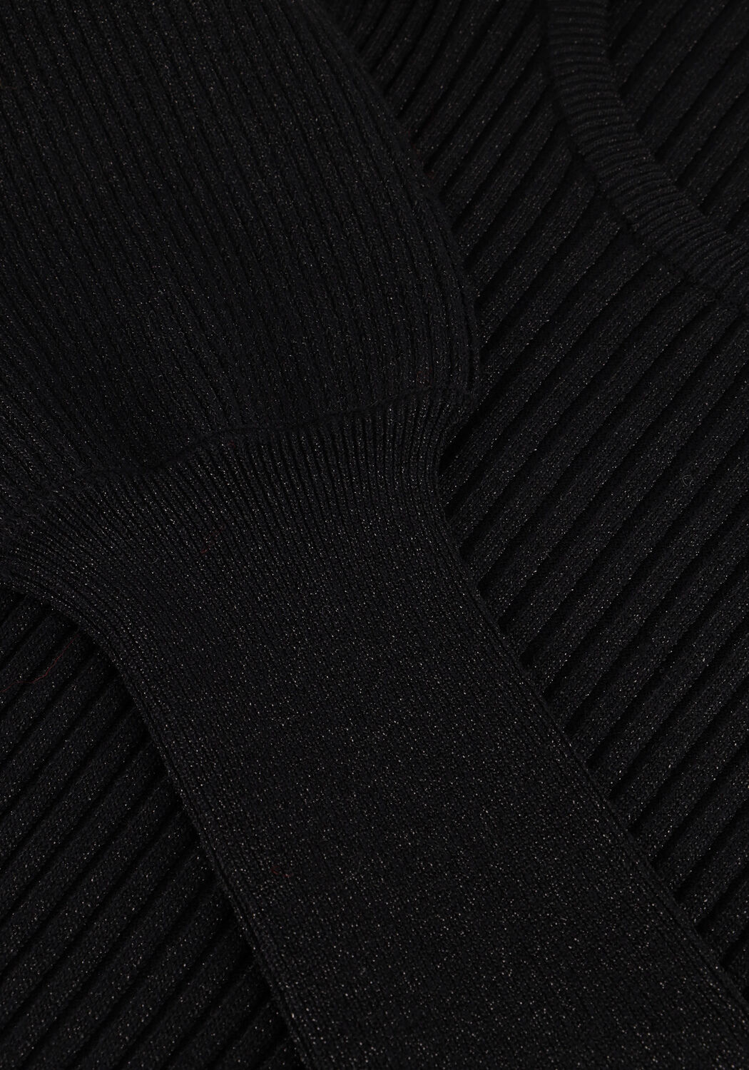 Zwarte NUKUS Trui MULLBERRY PULLOVER LUREX - large