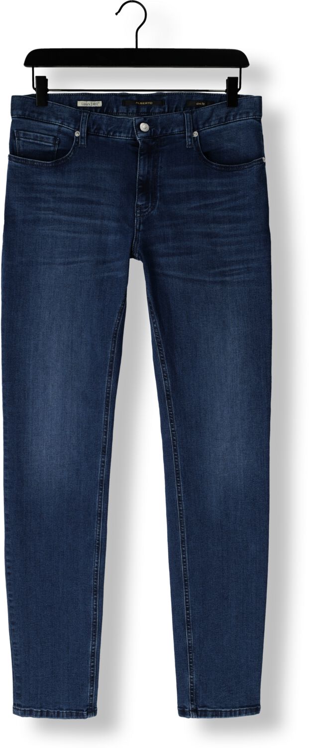 ALBERTO Heren Jeans 4237 1973 Slim Donkerblauw