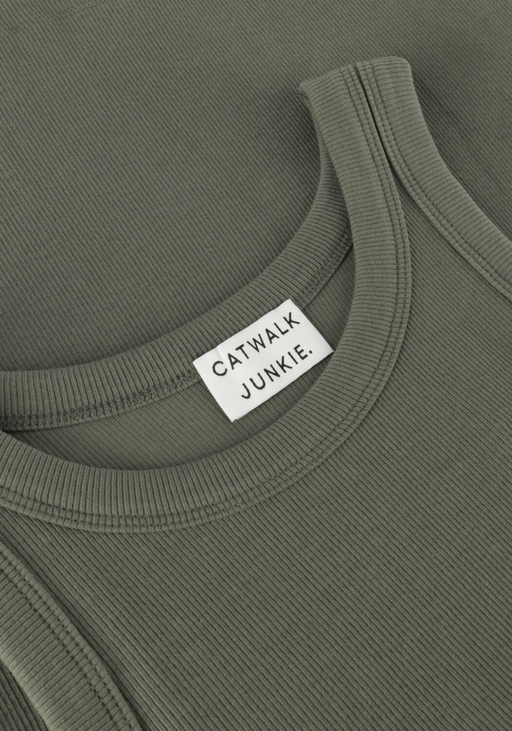 Groene CATWALK JUNKIE Top SL DOVES - large