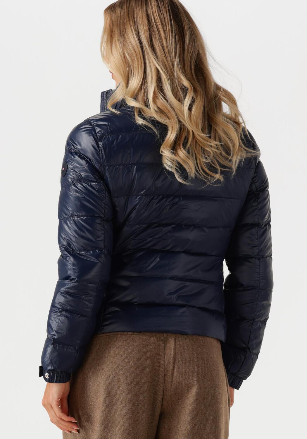 TOMMY HILFIGER Dames Jassen Lw Down Feminine Gloss Jacket Blauw
