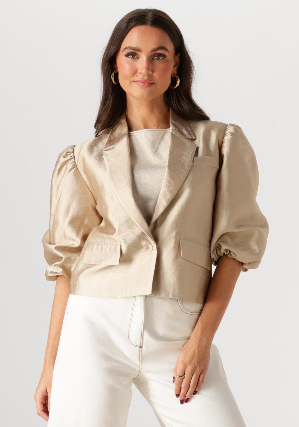 NUKUS Dames Blazers Naomi Jacket Goud