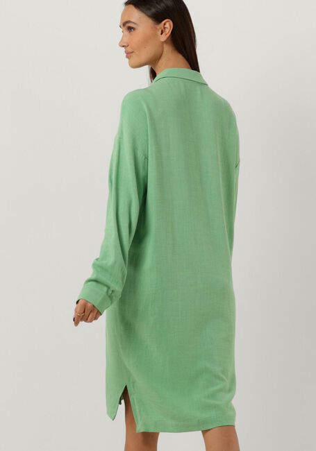 Groene SELECTED FEMME Mini jurk SLFVIVA TONIA LONG LINEN SHIRT - large