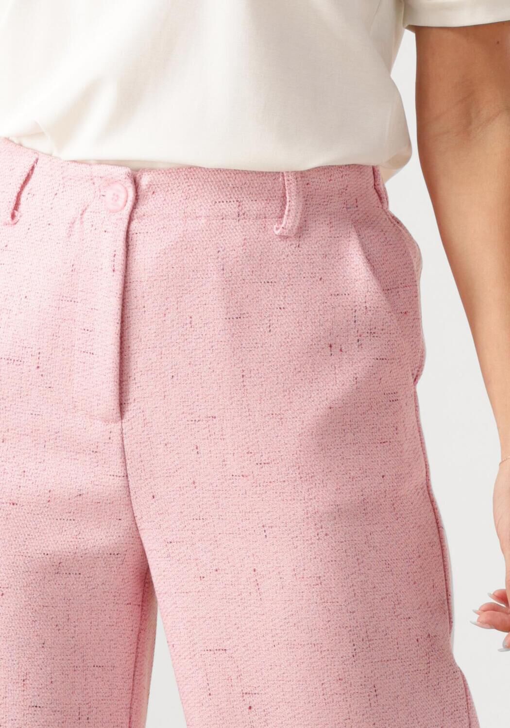 YDENCE Dames Broeken Pants Leona (tall) Lichtroze