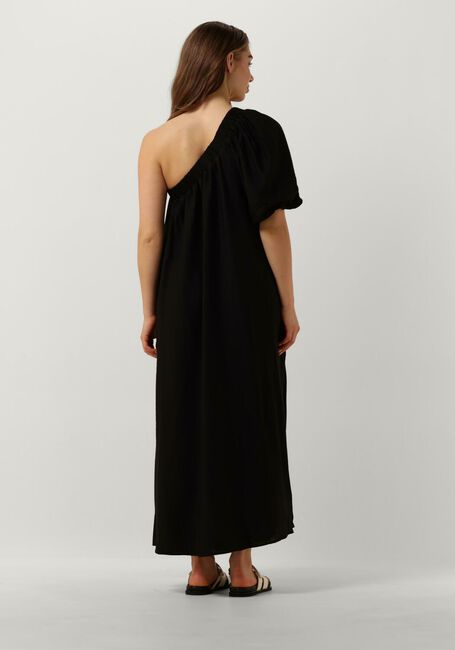 Zwarte CO'COUTURE Maxi jurk HERA ASYM PUFF DRESS - large