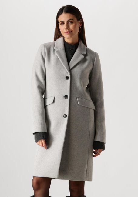 Grijze MODSTRÖM Mantel PAMELA COAT - large