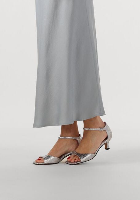 Zilveren TORAL Sandalen met hak RUBBY Zilveren TORAL Sandalen met hak RUBBY - large