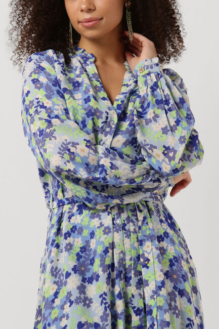 Blauwe FABIENNE CHAPOT Mini jurk DORIEN FRILL DRESS 103 - large