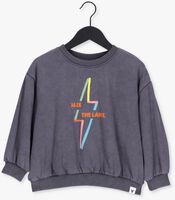Grijze ALIX MINI Sweater KIDS KNITTED LIGHTNING SWEATER - medium