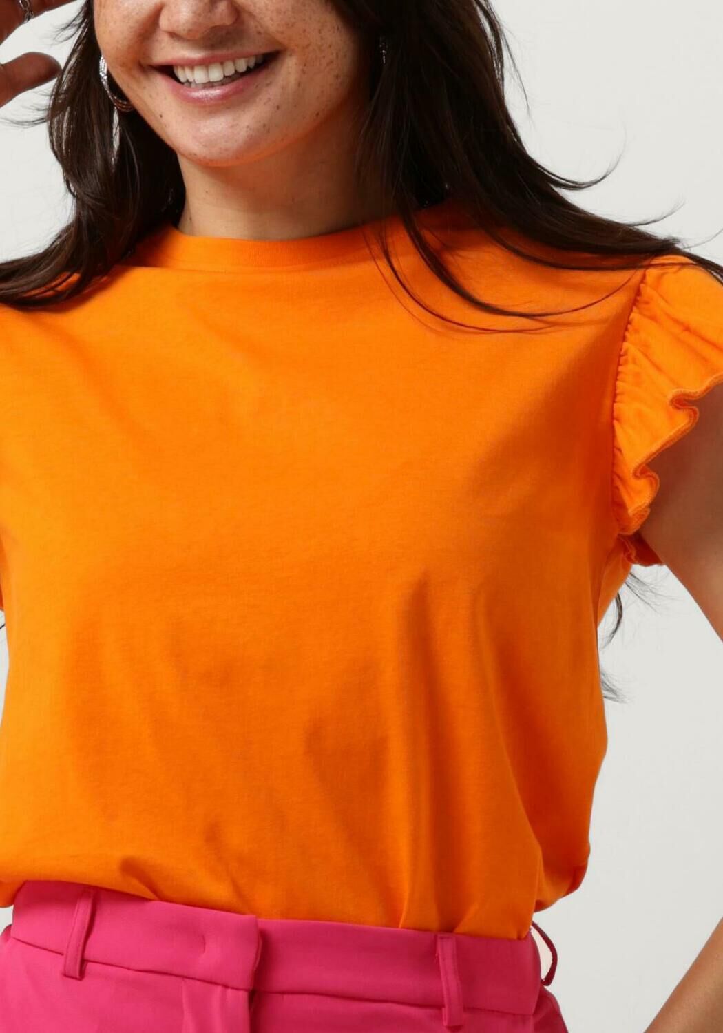 SILVIAN HEACH Dames Tops & T-shirts Gpp24464ts Oranje