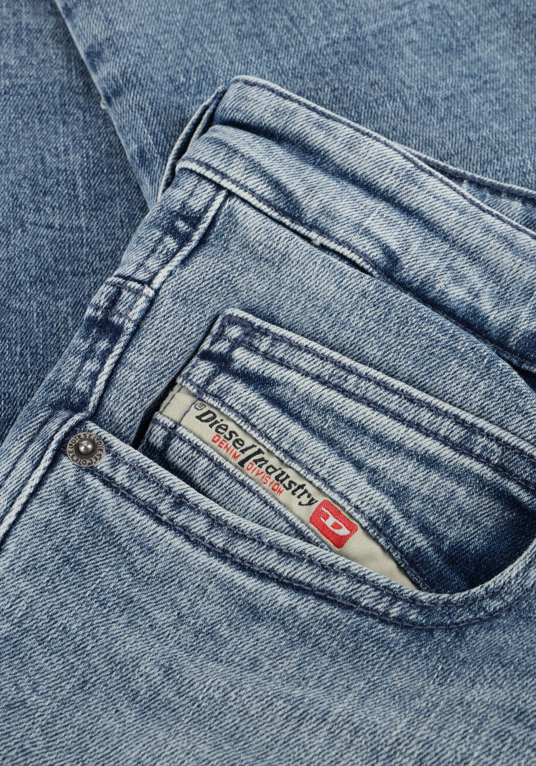 Lichtblauwe DIESEL Straight leg jeans 1993 D-VYL - large